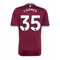 Camiseta Aston Villa Joao Gomes #35 Primera Equipación Replica 2026-27 mangas cortas